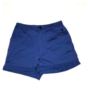 Lululemon blue high waisted shorts